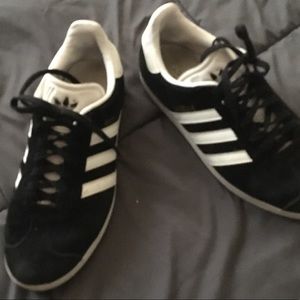 Adidas black shoes